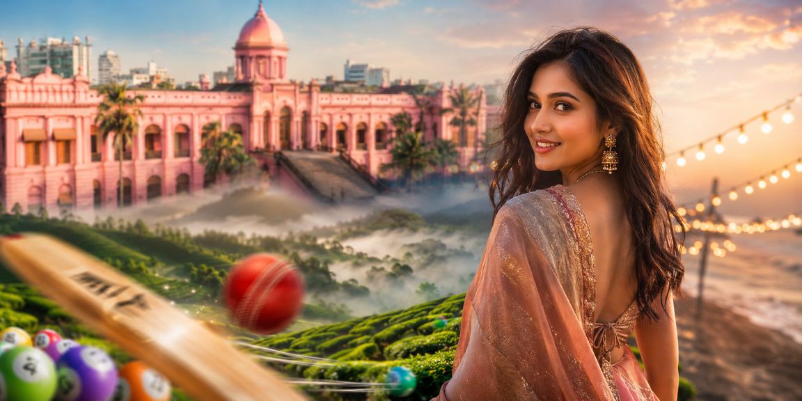 ঢাকার চা বাগানে ক্রিকেট বেটিং উপভোগ করছেন সদস্য